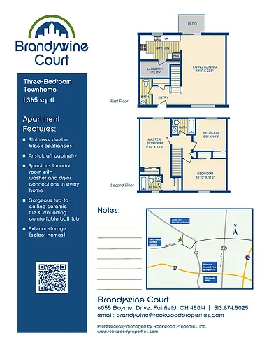 Floor plan BW-DES+: TWN 3B-1365