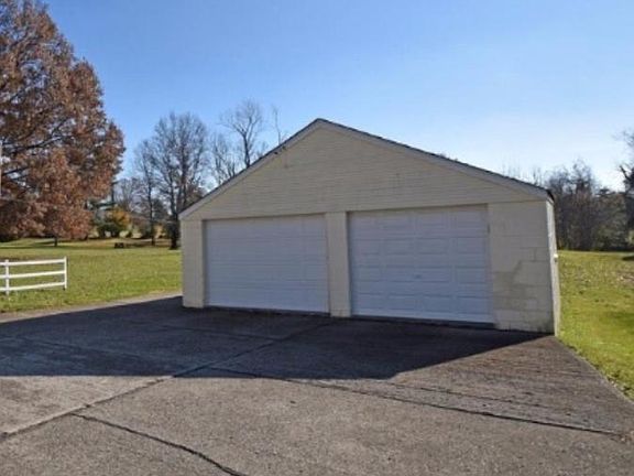 Two car garage with openers
