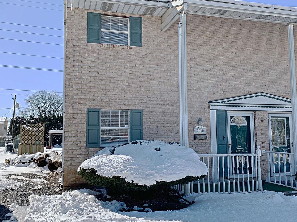 Front of house view from sidewalk