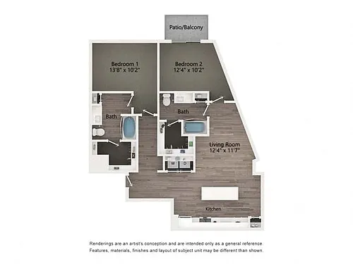 Floor plan 2G