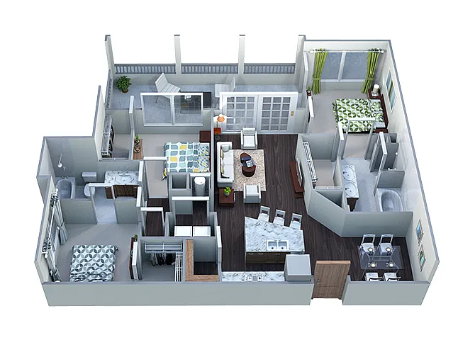 Floor plan Kaizen