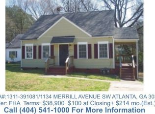 1134 Merrill Ave SW, Atlanta, GA 30310