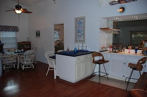 Great room with wetbar