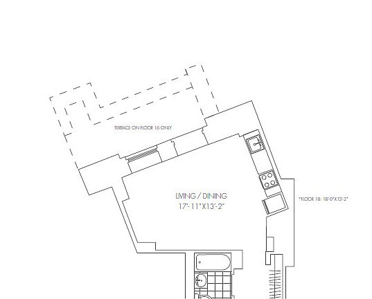 2nd image of 20 Exchange Pl APT 1602