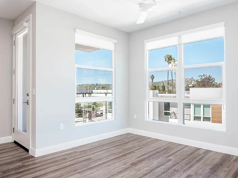 Living Room with Hard Surface Flooring