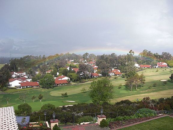 Golf course view