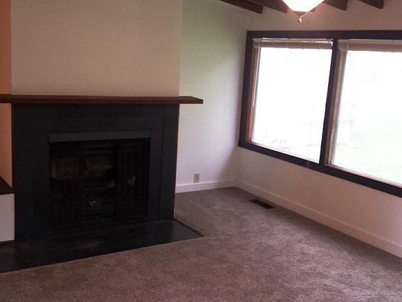 Fireplace in Sunken Living Room (Sunroom)