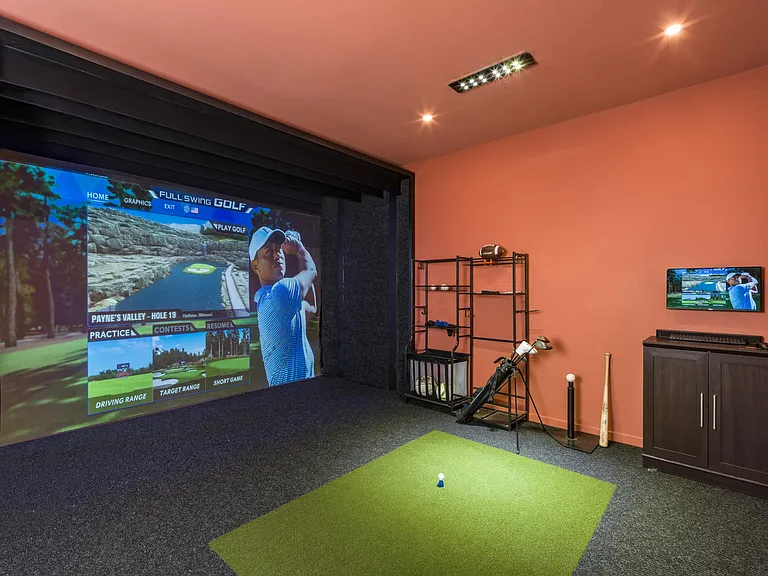 Score big in our multi-sport gaming lounge featuring a golf simulator for endless fun.