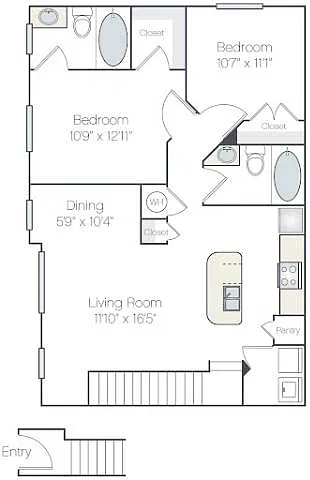 Floor plan Capital II