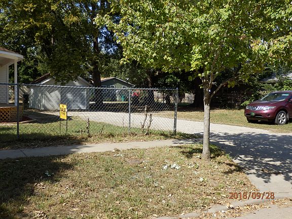 garage and north lot