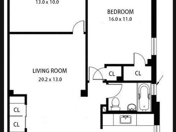 2nd image of 225 E 46th St APT 2C
