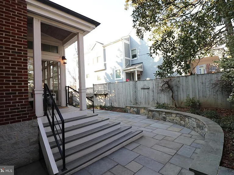 Back of the house with entry