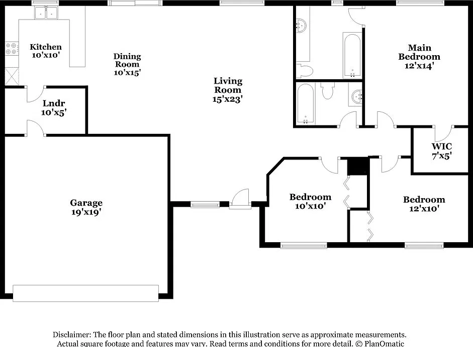 3 bed, 2.0 bath, 1368 sqft, $2,030 — Photo 2