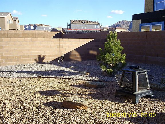 1 Corner of the back yard