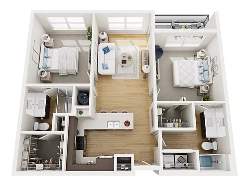 Floor plan B7