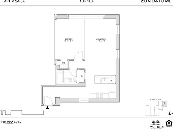 2nd image of 200 Atlantic Ave APT 3A