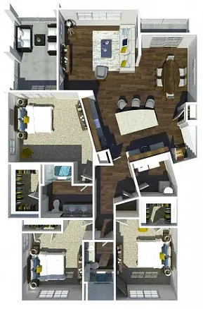 Floor plan Dew