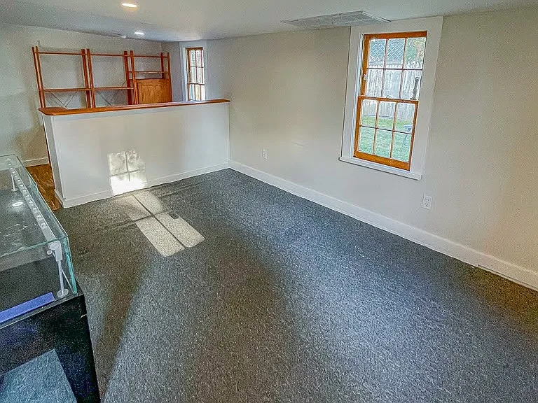 bonus space in the garage