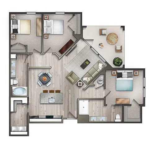 Floor plan Olympic