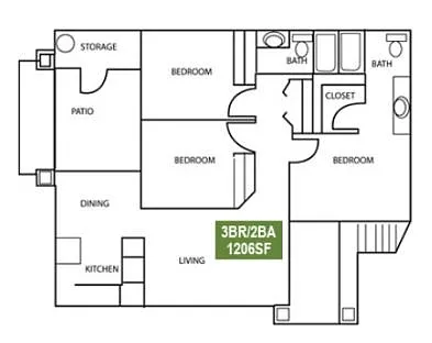 Floor plan 3X2