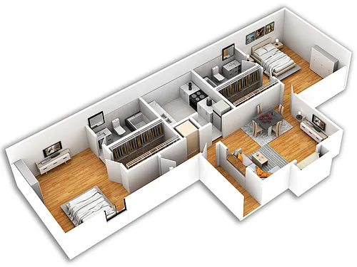 Floor plan B1