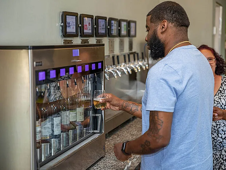 Self-Serve Beer & Wine Bar