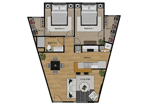 Floor plan 2X1