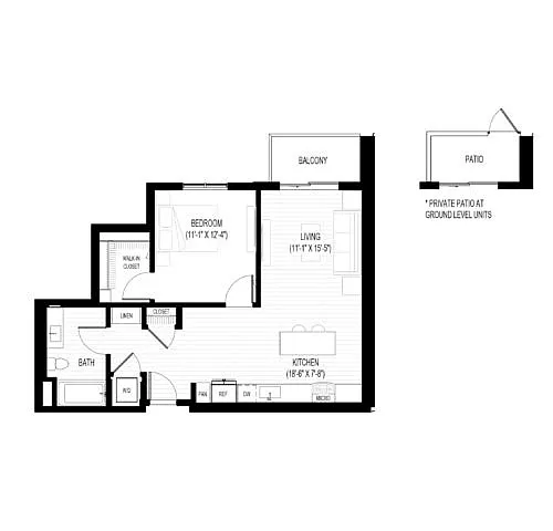Floor plan A7
