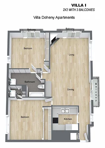 Floor plan VD II Upper