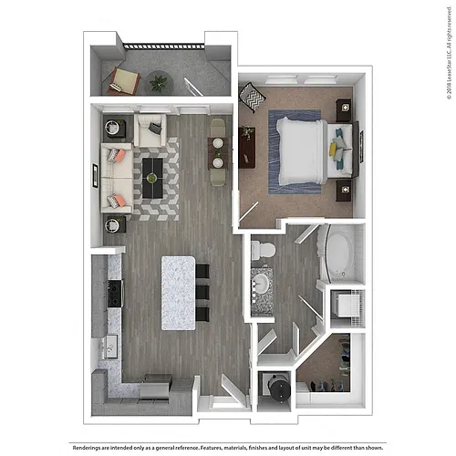 Floor plan A1A