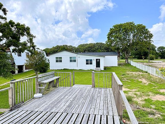 Back view of home