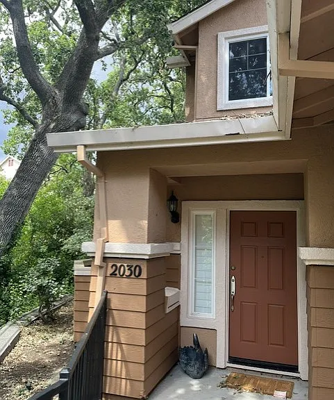 Entrance To Townhouse