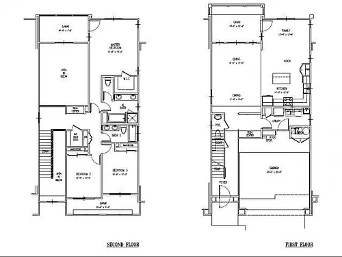 Floor plan 3-Bedroom Multiplex