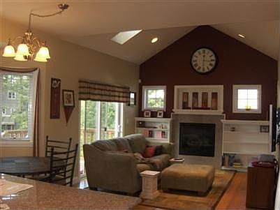 family room next to kitchen