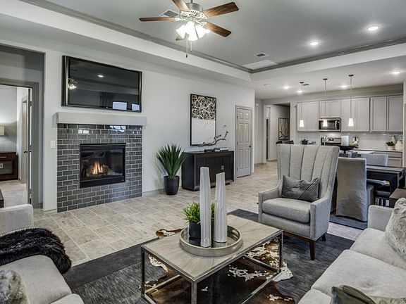 Gathering Room with Optional Fireplace
