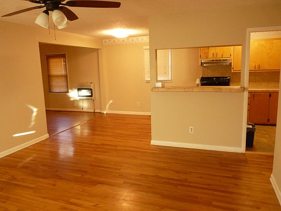 living room and kitchen