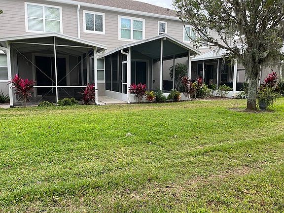 rear of town home