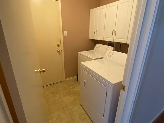 Laundry room. Washer and dryer included.