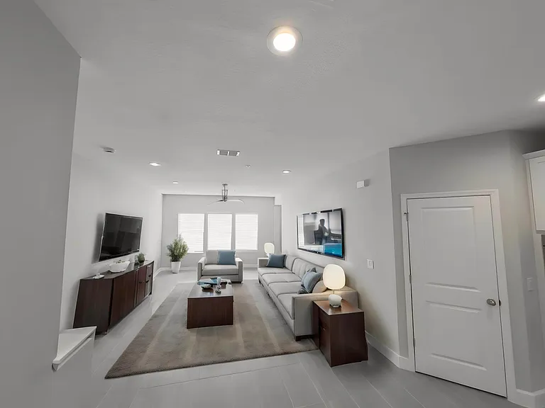 Second floor- living room