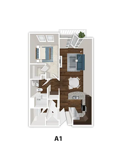 Floor plan A1