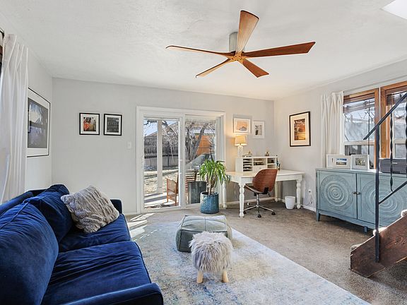 office space leads to backyard