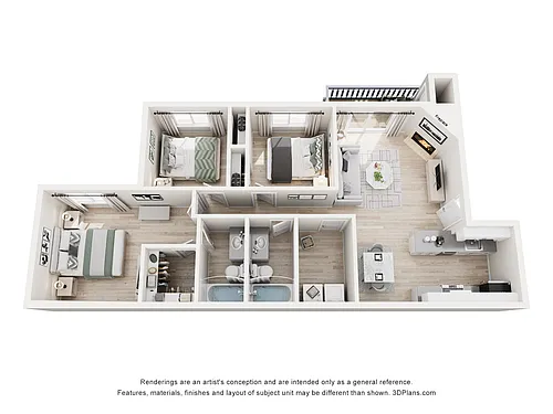 Floor plan Marina View