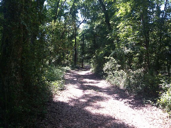 Looking toward the street.