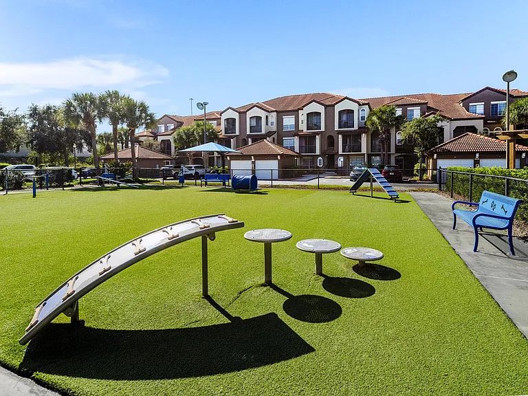 Dog park and agility course