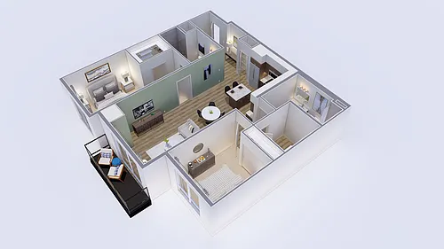 Floor plan Northrop C5