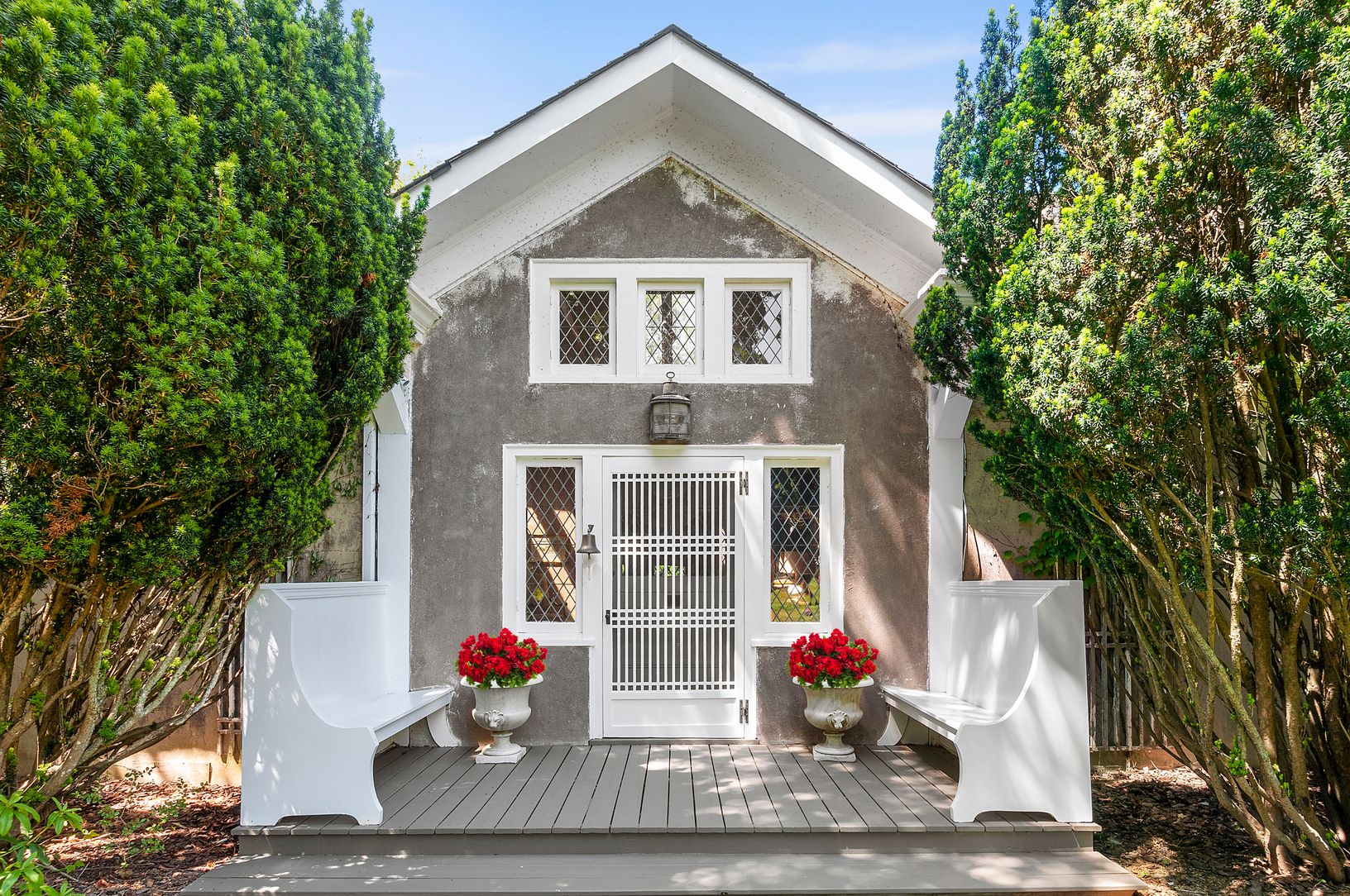  Grand Entry with Built-In Benches and Original Millwork