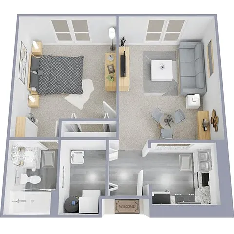 Floor plan Creekside Creekview