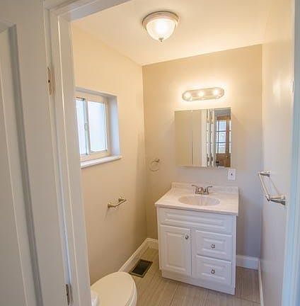 Half bath off kitchen