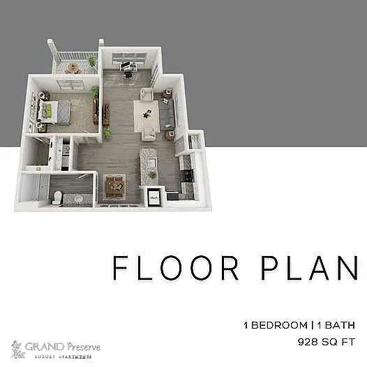 Floor plan 1X1