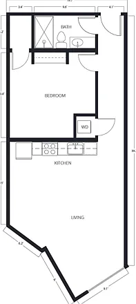 1 Bed | 1 Bath | 640-704 SQ FT 1 Bed | 1 Bath | 640-704 SQ FT